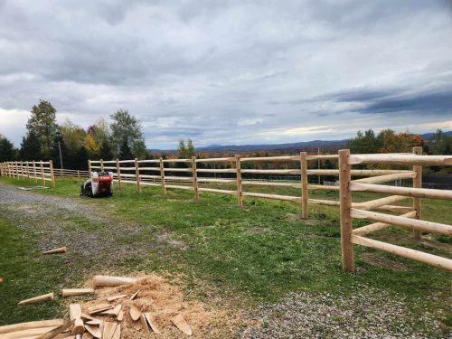 Clôtures en bois